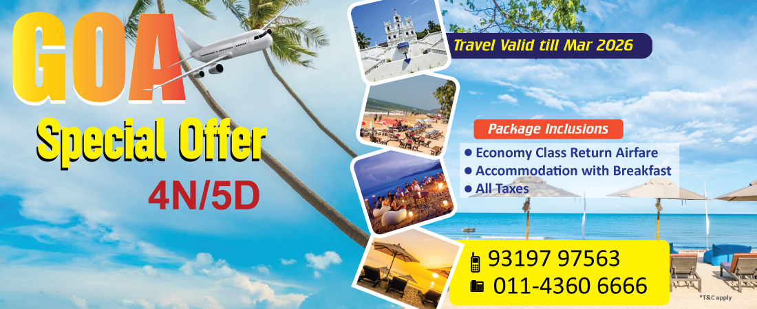 Goa With Air Package